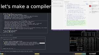 500 AI subagents making a compiler afk whilst i fly internationally to sfo