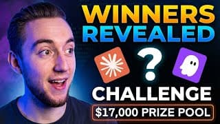 AI Coding Hackathon Winners Revealed LIVE ($17K in Prizes)
