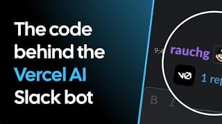 How Vercel is building v0 Slack bot