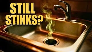 Why Your Sink STILL Stinks (And How to Fix It)