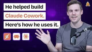 How the engineer behind Claude Cowork actually uses Claude | Felix Rieseberg (Anthropic)