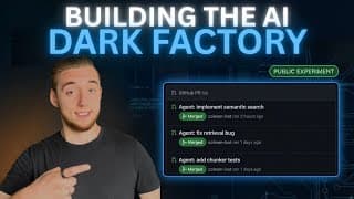 The AI Dark Factory is ALIVE: A Codebase That Writes Its Own Code, Live