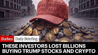 ‘I’m Now Broke’: Meet The Investors Who Lost Billions Buying Trump Stocks And Crypto