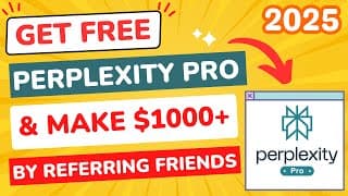 How to Get Perplexity Pro for Free & Make $1000 by Referring Friends [Offer Ended]