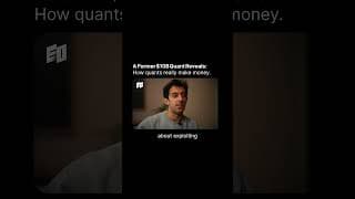 How quants really make money.