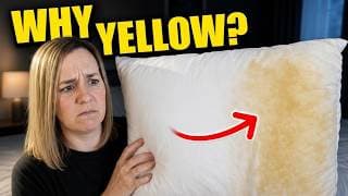 Why Your Pillows Turn Yellow And How to Actually Fix It