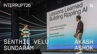 Lessons Learned Building Rippling AI | Interrupt 26