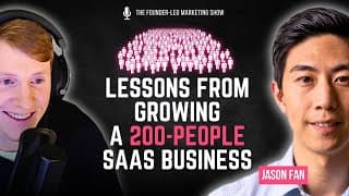 Jason Fan: Lessons from Growing a 200-people SaaS in the HR Tech space