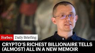 Out Of Prison, Crypto’s Richest Billionaire Tells (Almost) All In A New Memoir