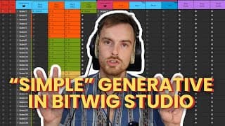 Controlled Randomness: Bitwig Generative House Music Tutorial