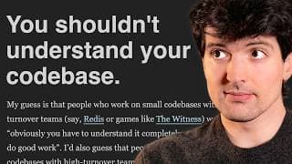 Stop Pretending You Understand Your Codebase
