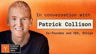 Patrick Collison: Is AI Breaking the Lean Startup Playbook?