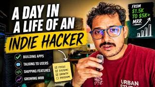 A Day in a life of an Indie Hacker in 2026 After quitting my job