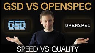 GSD vs OpenSpec: Speed, Tokens, and Code Quality
