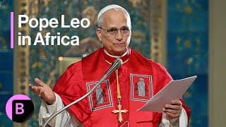 Pope Leo in Africa: Pontiff Calls for Dialogue, Speaks Against Conflicts