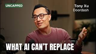 Tony Xu on AI Consumption, Atoms vs. Bits, and the 1% Better Mentality | Ep. 55