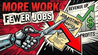 AI Era: More Work, Fewer Jobs — The Great Decoupling Explained