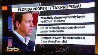DeSantis Proposes Axing Taxes on Homes in Florida