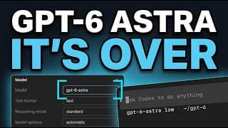 GPT-6 Astra in Codex: How I Got Access EARLY Today (AND YOU CAN TOO)