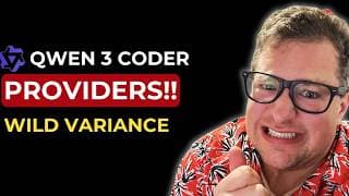 Is Qwen 3 Coder currently being held back? Most complicated provider testing I’ve done!