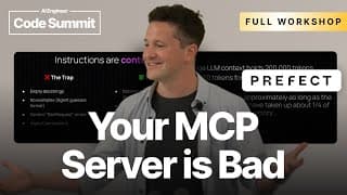 Your MCP Server is Bad (and you should feel bad) - Jeremiah Lowin, Prefect