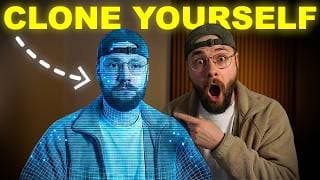 How to Clone Yourself With AI and NEVER Film Again