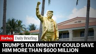 Trump’s Tax Immunity Could Save Him More Than $600 Million
