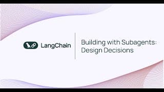 Building with Subagents: Design Decisions