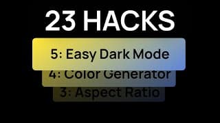 23 Hacks about Building Websites