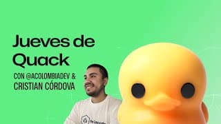 Jueves de Quack con Cristian Córdova