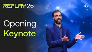 Replay 2026 Opening Keynote with Samar Abbas