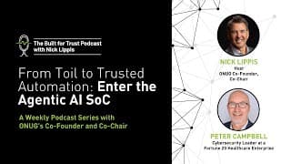 Episode 68: From Toil to Trusted Automation: Enter the Agentic AI SoC
