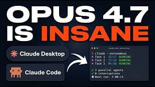 Claude Opus 4.7 Just Unlocked GOD MODE (Ran 2 HOURS Autonomously)