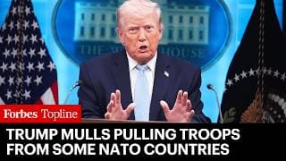 Trump Mulls Pulling U.S. Troops Out Of NATO Countries Opposing Iran War