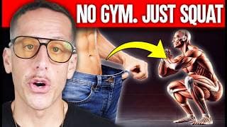 Do 25 Squats Twice a Day — Visceral Fat Starts to Vanish