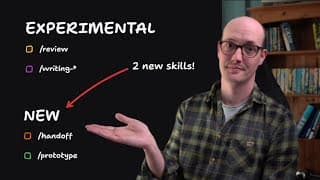 New Skills! /handoff, /prototype, /review and /writing-* | Skills Changelog
