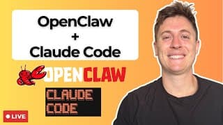 LIVE: You NEED to be using OpenClaw and Claude Code together