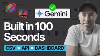 I Built a Full Web App in 100 Seconds with Gemini 3.0 Pro (No Code)