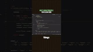 This is the MOST important coding principle.
