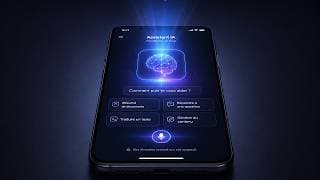 Faire tourner une IA en local sur téléphone sans internet.