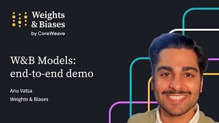 W&B Models end-to-end demo