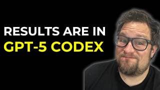 GPT 5 - Codex is a fantastic AI model for coding, but...