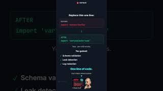 one line to stop code leaks #security #coding