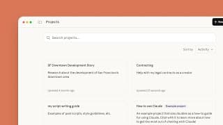 Getting started with projects in Claude.ai