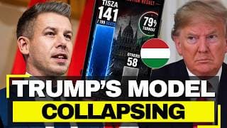 Trump PANICS as Orban IMPLODES - Support Crashes to 23%, Magyar Soars to 57%