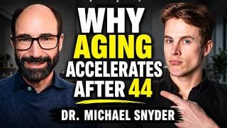 Stanford Scientist: Why Aging Accelerates at 44 and 60