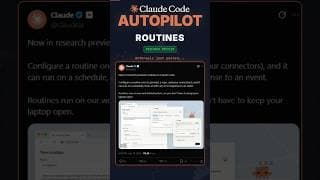 Claude Code Can Now Run By Itself | Routines Launched!