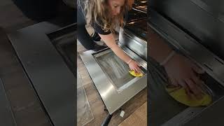 How to Clean your Oven Door Glass!