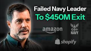 The Navy Leadership Lesson That Built a $450M Company | Blue Water Autonomy, Rylan Hamilton