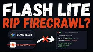 Firecrawl is DEAD - Gemini 3.1 Flash Lite is the New Web Scraping King